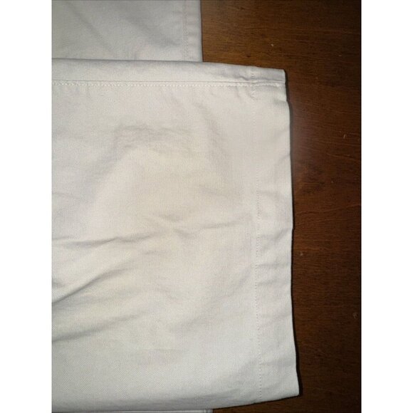 Tori Richard Mens Light Tan Flat Front Cotton Tencel Spandex Chino Pants 40 x 30 - Picture 3 of 8